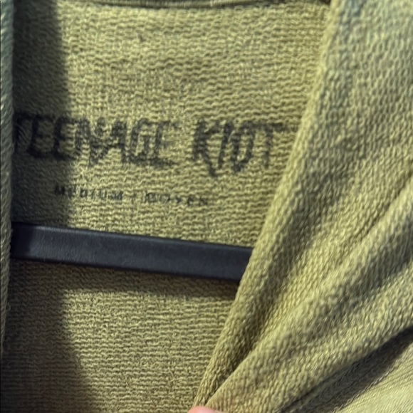 BULK BUY- 4 Men’s Oversized Long Hoodies in Neutral Tones- Teenage Riot - Picture 8 of 8